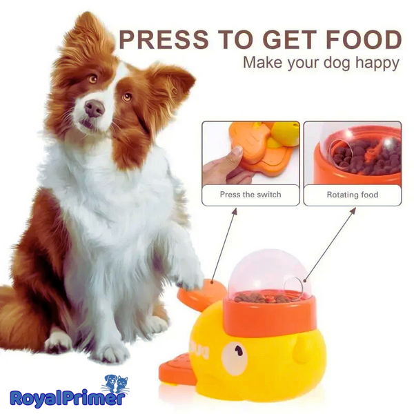 Interactive treat-dispensing pet toy made from durable eco-friendly materials that promotes mental stimulation, problem-solving, and slow feeding while helping reduce boredom and destructive behavior