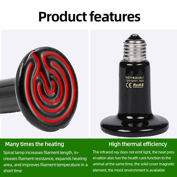 ReptilTerra Infrared Lamp
