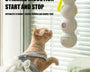 Smart Motion Interactive Cat Toy with motion-activated feather tail, rechargeable and designed for cats to play and exercise