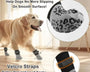 Anti-slip socks for dogs, providing paw protection, stability on slippery floors, and comfort for walking, running, and playing