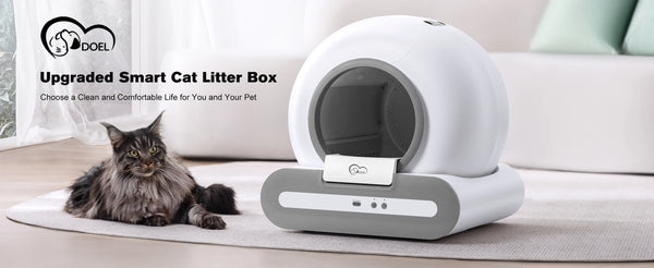 Premium Smart Self-Cleaning Cat Litter Box