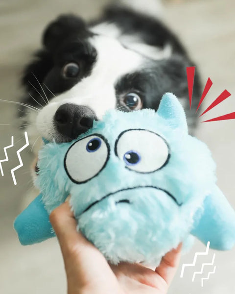 Keep Your Dog Active, Engaged and Mentally Stimulated with an Interactive Electronic Toy Featuring Automatic Movement, Bouncing Action and Fun Sounds