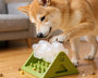 Interactive slow feeder puzzle food dispenser for dogs that supports healthy digestion and mental stimulation.