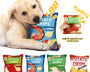 Funny Crisps Plush Dog Toy | Squeaky Bite-Resistant Dog Chew Toy | RoyalPrimer