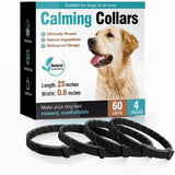Pheromone calming collar for dogs and cats that helps reduce anxiety, stress, and hyperactivity in daily and stressful situations.