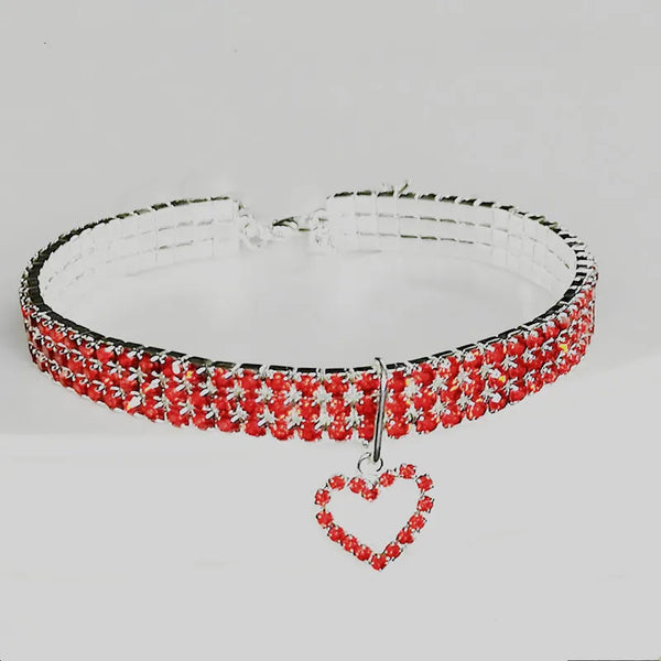 Royal Crystal Pet Collar