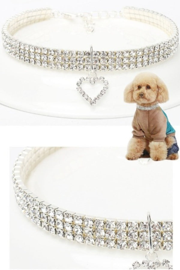 Royal Crystal Pet Collar