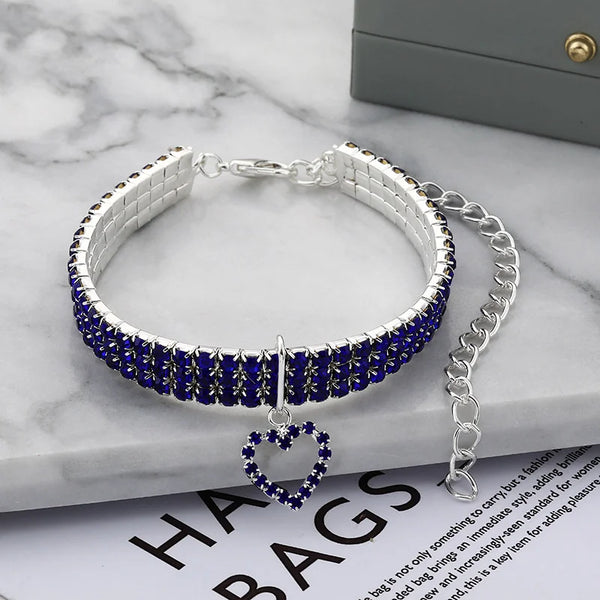 Royal Crystal Pet Collar