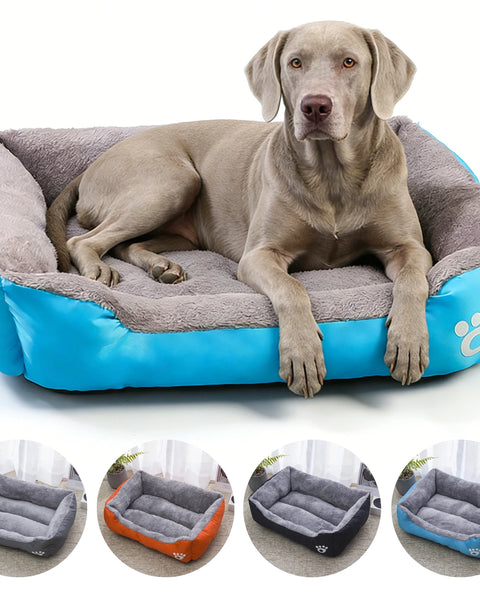 Nest-style pet sofa bed for dogs and cats that provides joint support, warmth, and secure resting comfort.