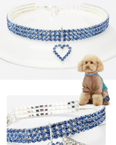 Royal Crystal Pet Collar