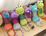 Squeaky plush dog toy for puppies and small to medium dogs that supports chewing and mental stimulation.