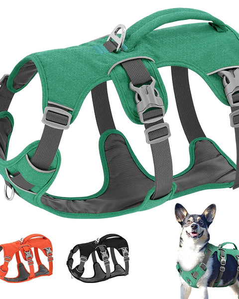 Escape-Proof Reflective Dog Harness with Handle | Adjustable Pet Vest | RoyalPrimer