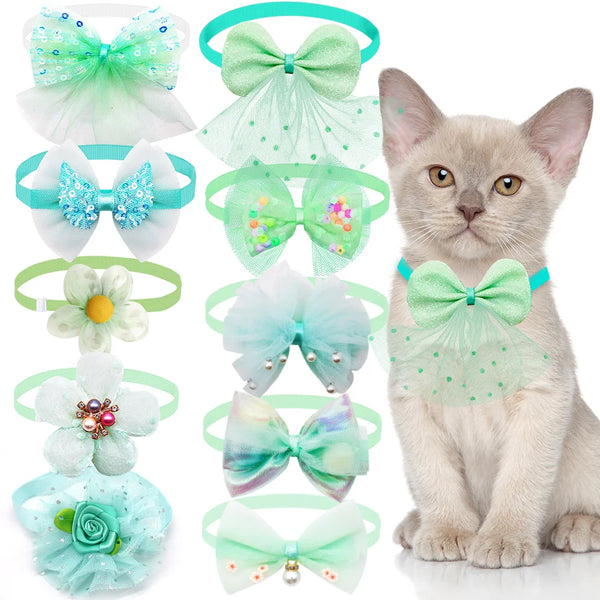 LaceCharm Bow Collar Set