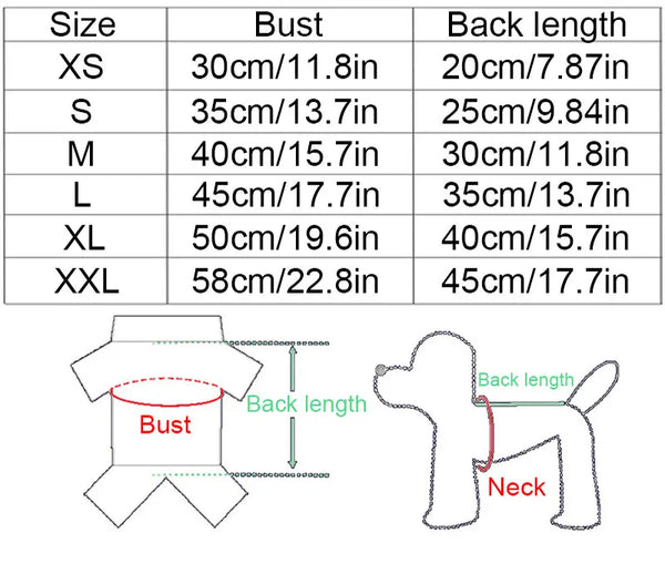 Warm Pet Winter Coat