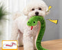 Interactive Snake Toy for Dogs & Cats for Chasing, Kicking, Exercise, Mental Stimulation, Active Play and Daily Pet Enrichment