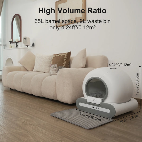 Premium Smart Self-Cleaning Cat Litter Box