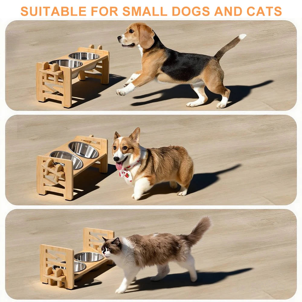 Altivio – Adjustable Elevated Pet Bowl