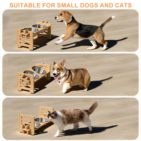 Altivio – Adjustable Elevated Pet Bowl