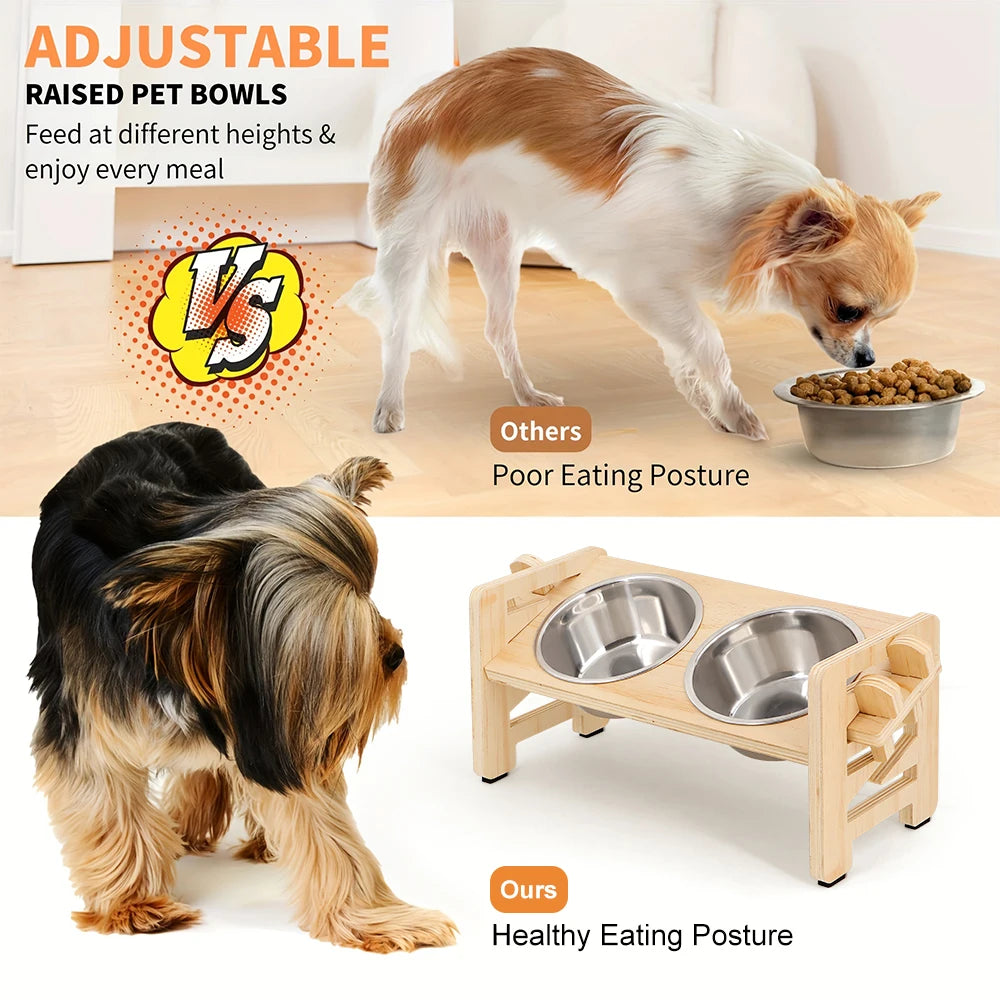 Altivio – Adjustable Elevated Pet Bowl