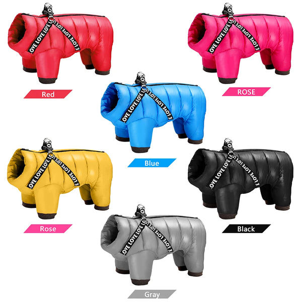 Thermora – Dog Jacket with Harness
