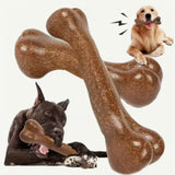 Natural Wooden Dog Chew Toy for Puppy Teething, Dental Health, Healthy Chewing, Mental Stimulation and Daily Enrichment