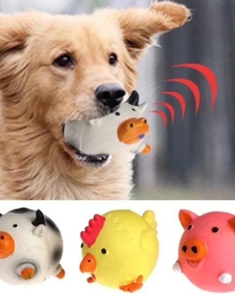 Interactive sound dog toy with durable non-toxic design that stimulates hunting instincts, promotes active play, reduces stress, and supports mental and physical enrichment for dogs of all breeds and ages