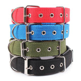 Durable Nylon Dog Collar for Small, Medium and Large Dogs for Comfortable Daily Walks, Training and Outdoor Activities