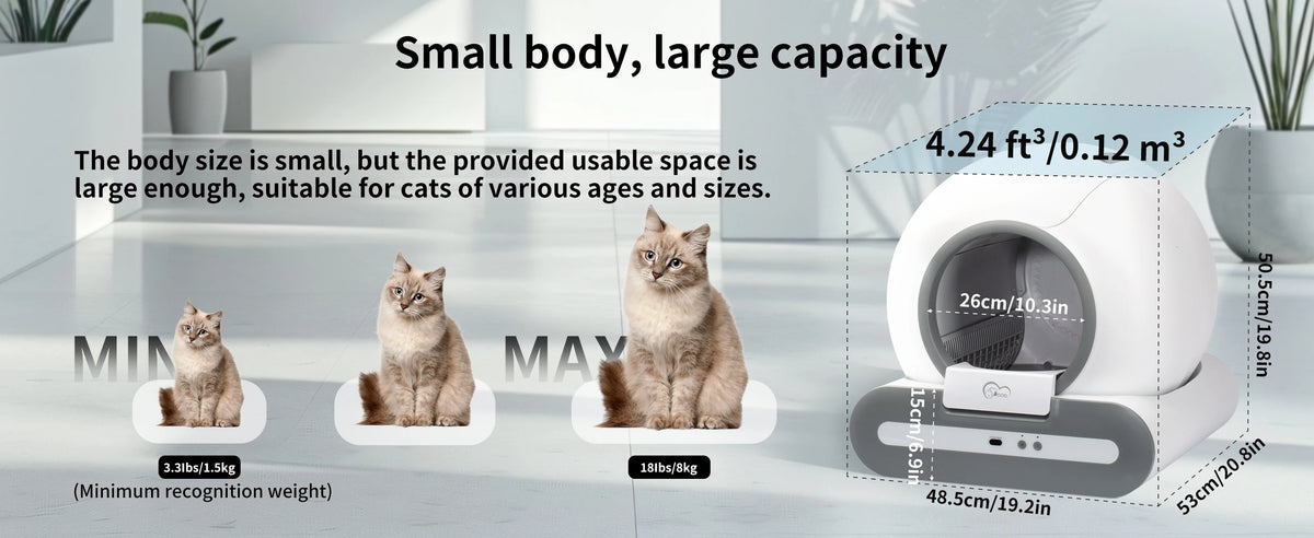 Premium Smart Self-Cleaning Cat Litter Box