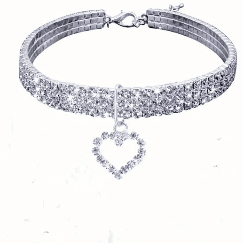 Royal Crystal Pet Collar