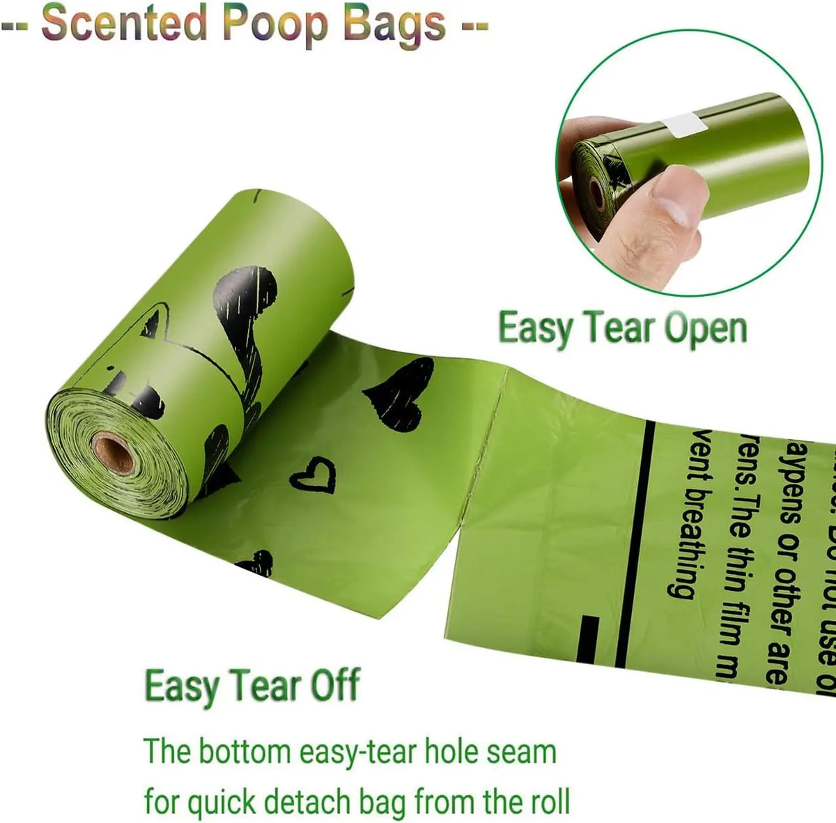 Dog Waste Bags | 15 to 900 Count