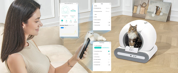 Premium Smart Self-Cleaning Cat Litter Box