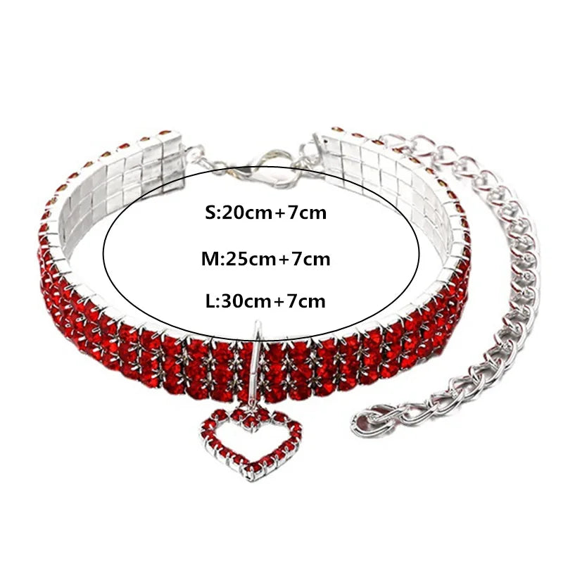 Royal Crystal Pet Collar