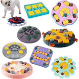 Interactive slow feeder puzzle toy for dogs that supports healthy digestion and mental stimulation