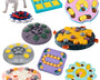 Interactive slow feeder puzzle toy for dogs that supports healthy digestion and mental stimulation
