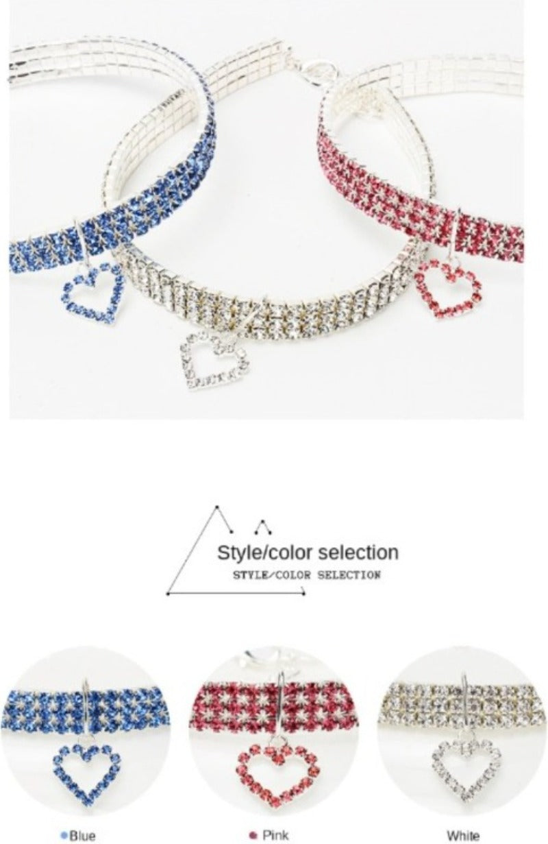 Royal Crystal Pet Collar