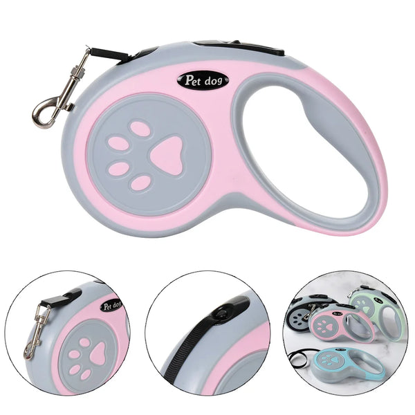 Retractable Dog Leash for Dogs and Cats | Automatic Nylon Pet Leash | RoyalPrimer