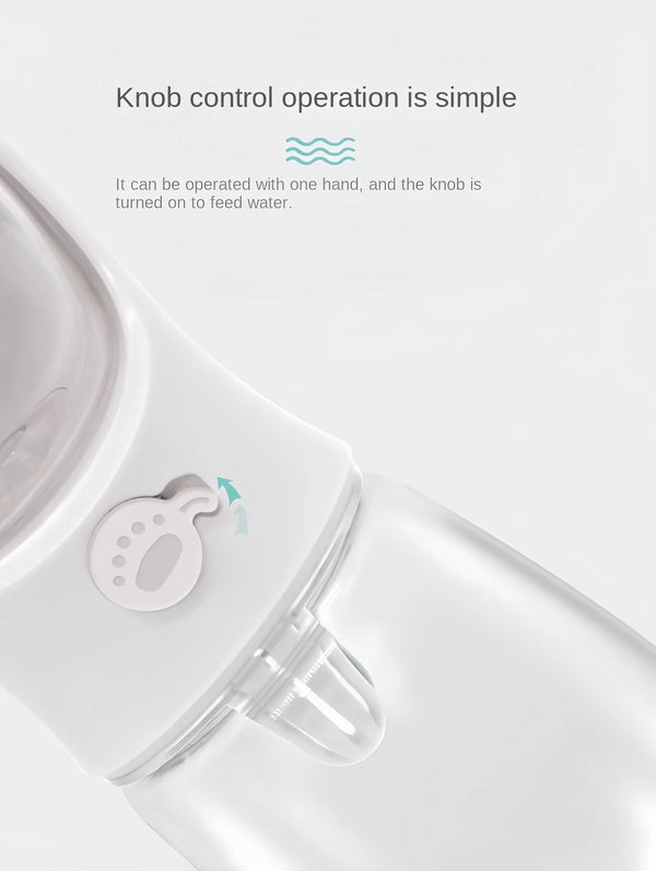 HydraGo – Portable Pet Water Bottle with Food Storage