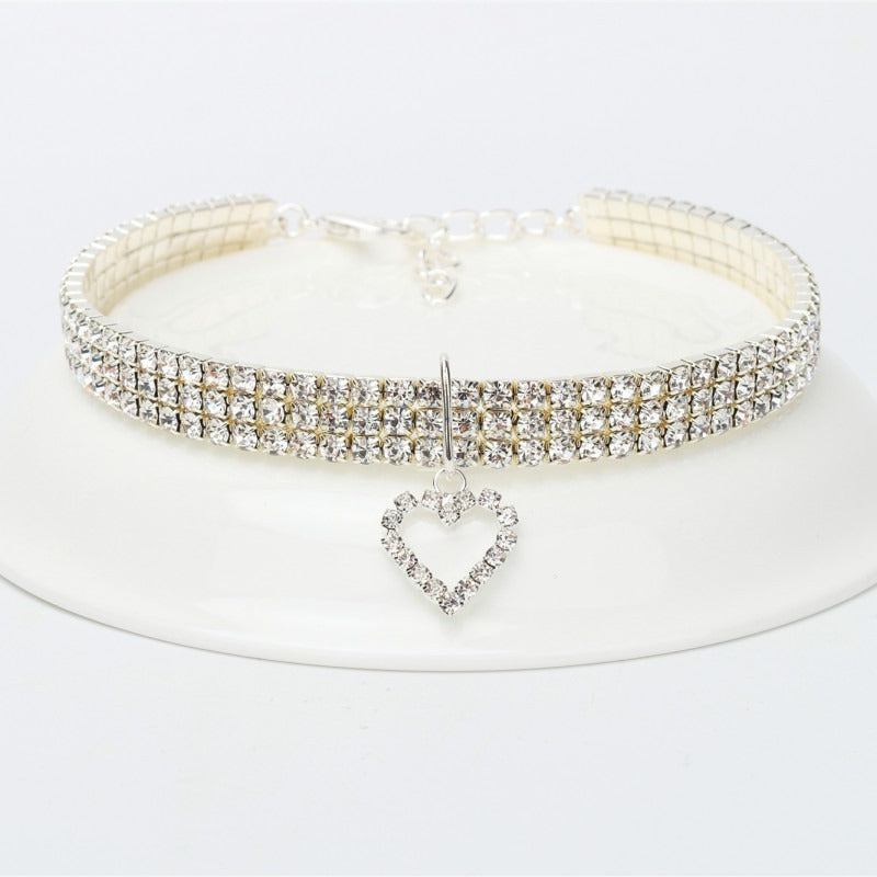 Royal Crystal Pet Collar