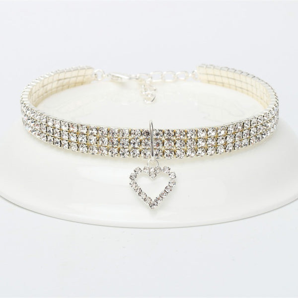 Royal Crystal Pet Collar