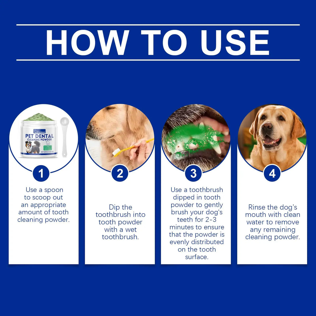 Pet Dental - Cleaning Powder