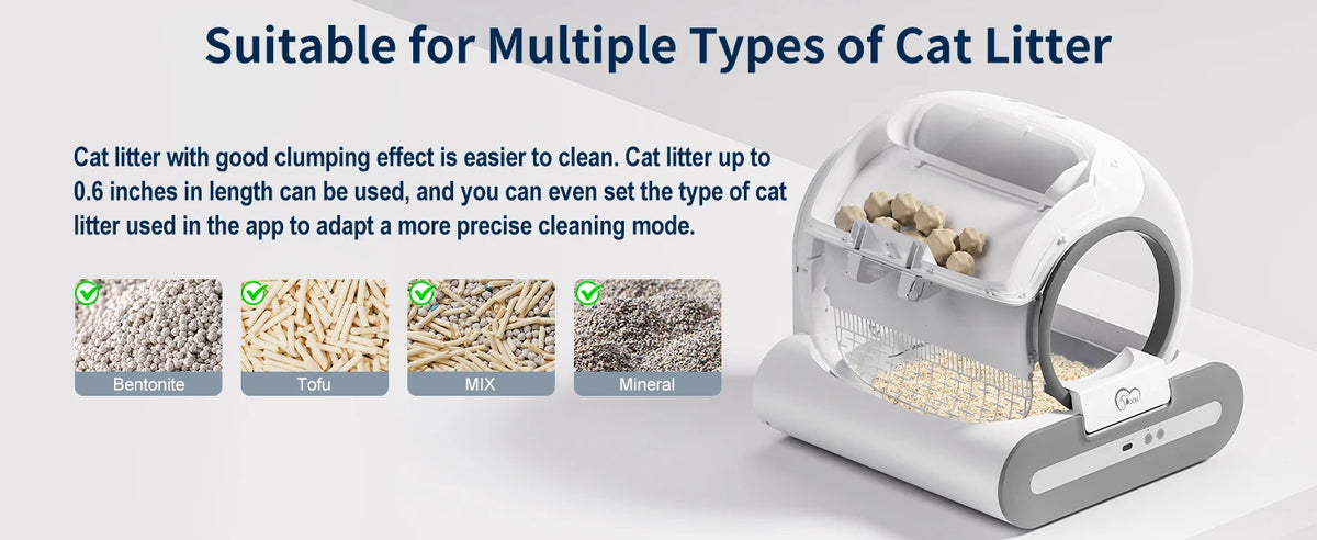 Premium Smart Self-Cleaning Cat Litter Box