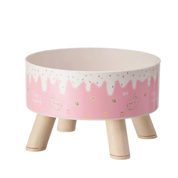 FrostiPawra – Elevated Ice Cream Style Bowl for Pets
