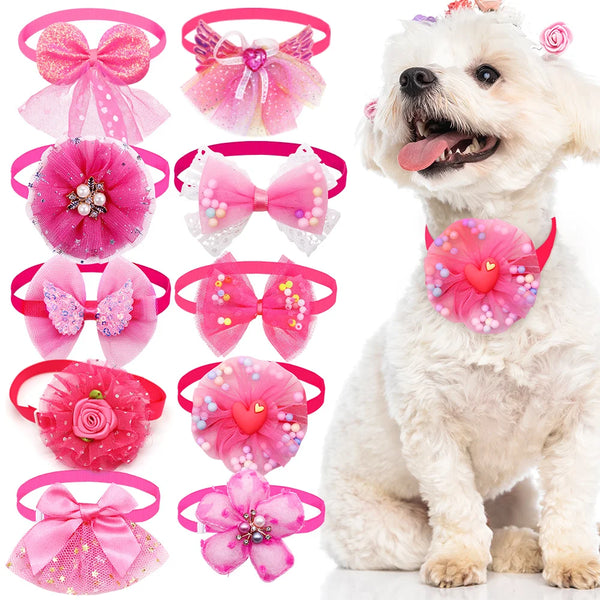 LaceCharm Bow Collar Set