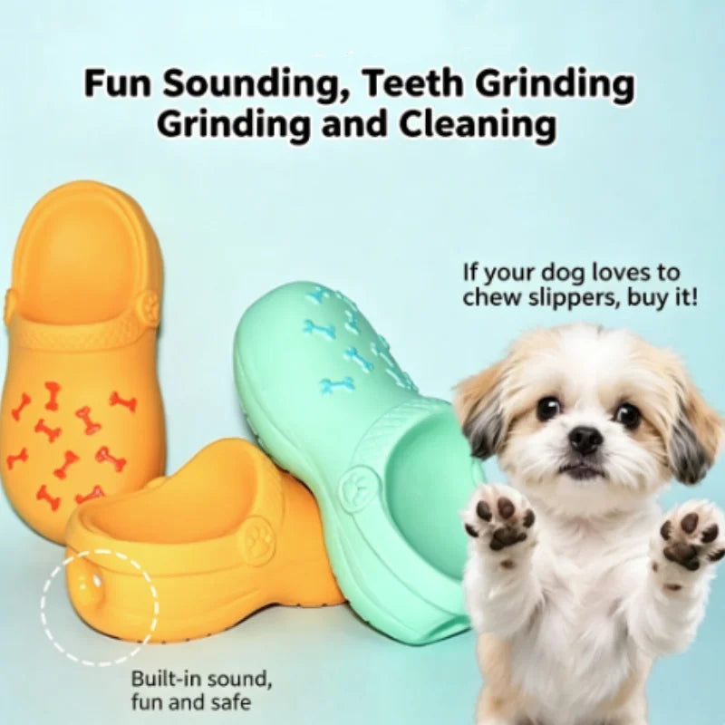 Durable Rubber Dog Chew Toy for Teeth Cleaning, Mental Stimulation, Training, and Healthy Interactive Play