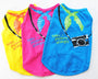 Summer Cooling Vest Shirt for Small Dogs - 100% Cotton Pet Clothes, Breathable Puppy Cat T Shirt, Chihuahua Poodle Cooling Apparel, Lightweight Summer Dog Vest, Hot Weather Pet Clothing