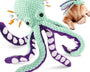 Interactive Plush Octopus Dog Toy | Squeaky Companion Toy for Dogs | RoyalPrimer