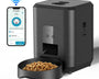 Automatic pet feeder for dogs and cats that provides scheduled portion control feeding to support healthy eating and weight management.