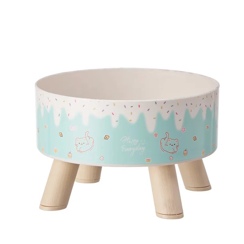 FrostiPawra – Elevated Ice Cream Style Bowl for Pets