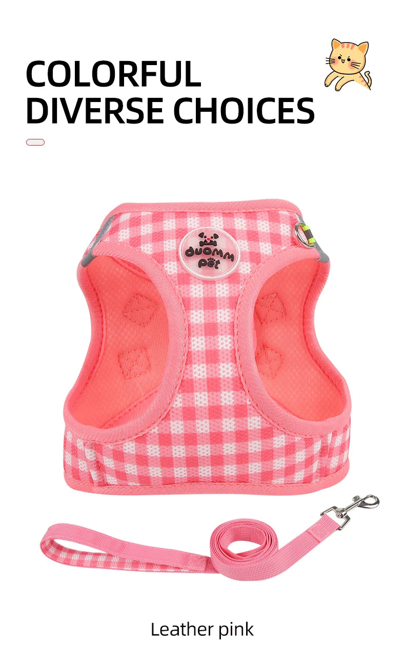 Dog Harness and Leash Set