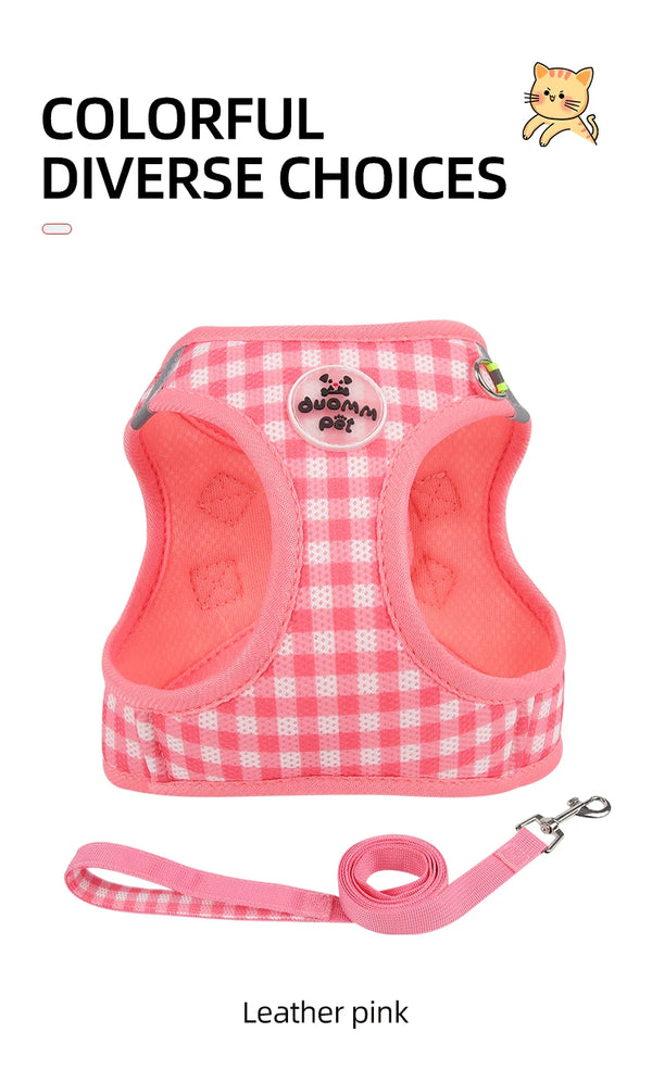 Dog Harness and Leash Set